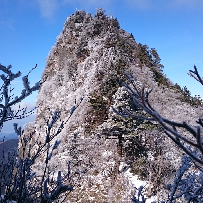 冬の大日山