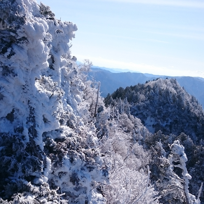 稲村ヶ岳のエビのしっぽ