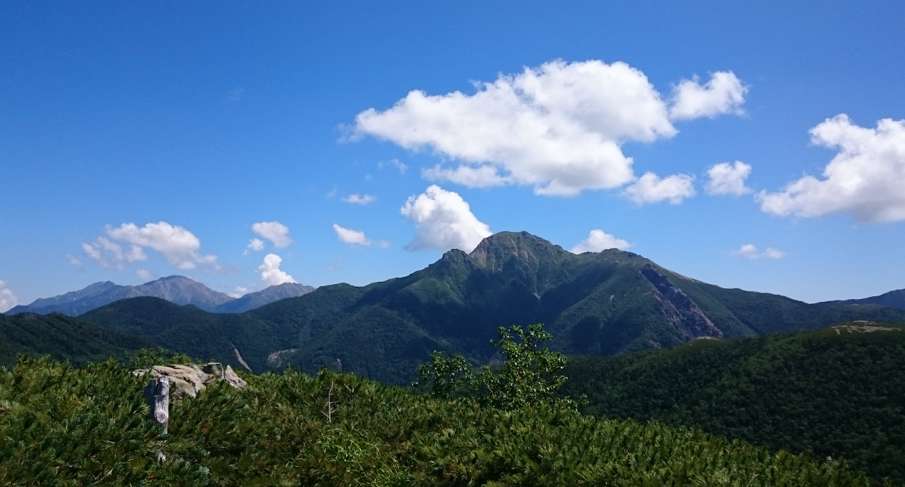 山の風景